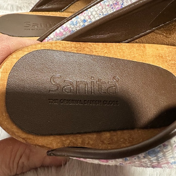 Leather clogs Sanita - Picture 4 of 6